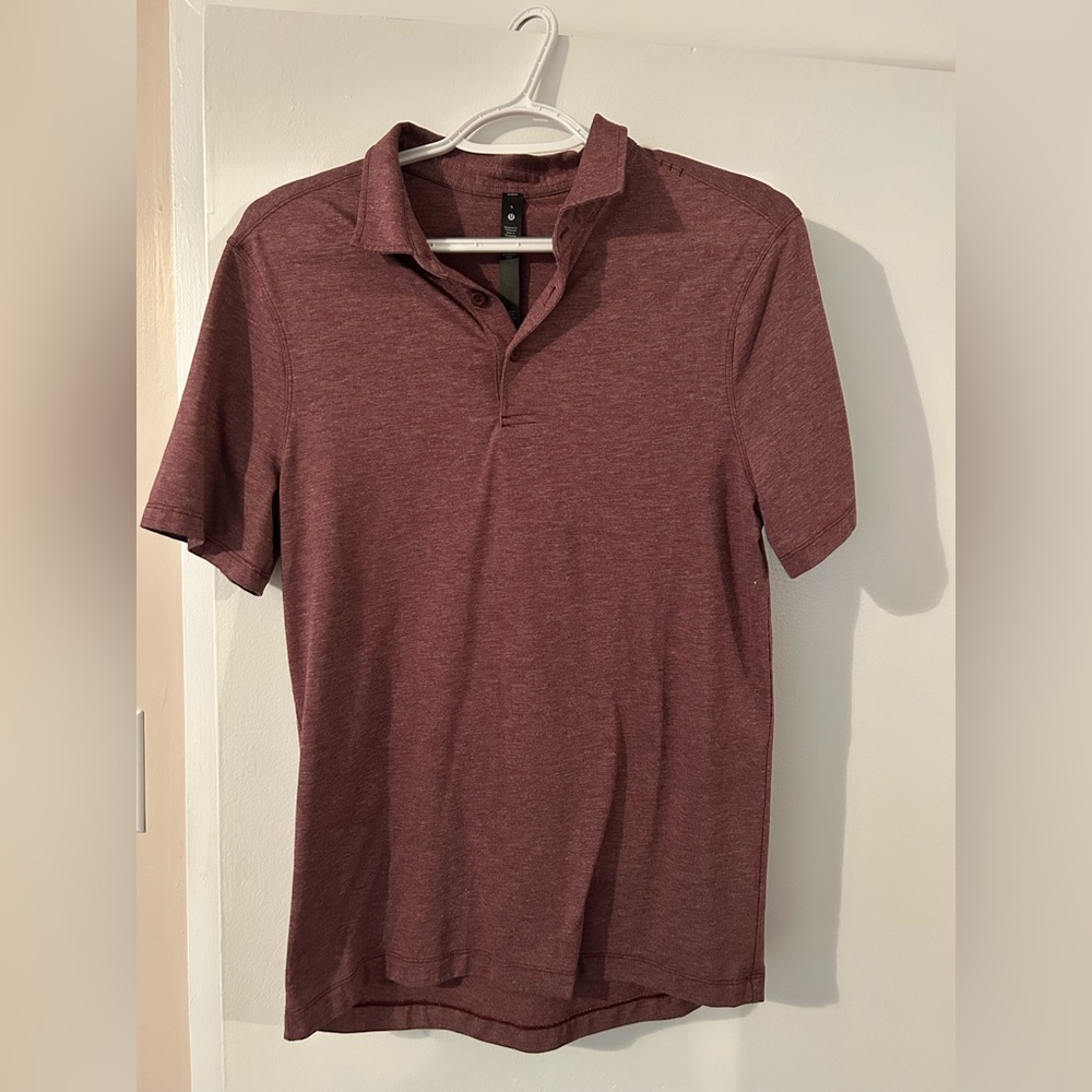 Lululemon Maroon Men’s Polo